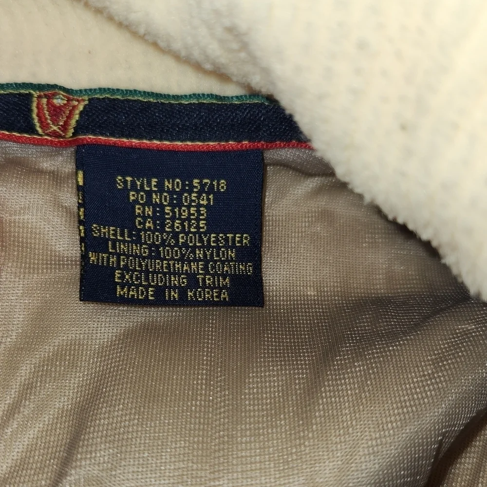 Vintage Sunice Vest Full Zip Men's Size XL